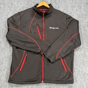 Snap-on Lethal Jacket Men's XL Black Red Choko Softshell Work Jacket